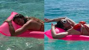 Lívia Andrade faz biquíni sumir enquanto bronzeia corpão turbinado - Reprodução / Instagram
