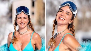Aos 52 anos, Luciana Gimenez posa de biquíni na neve e choca fãs: "Corajosa" - Reprodução/Instagram