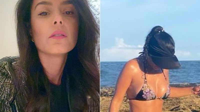 Luciele Di Camargo ostenta barriga sequinha de biquíni aos 44 anos: "Mulherão" - Reprodução / Instagram