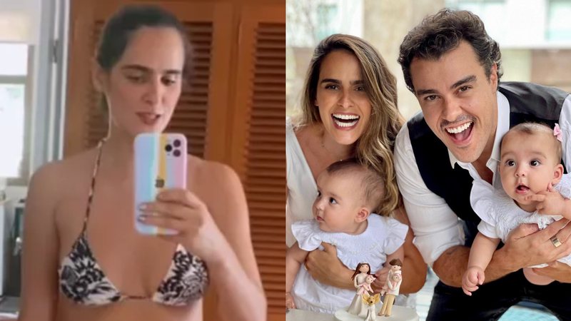 Esposa de Joaquim Lopes mostra corpo real nove meses após dar à luz - Instagram
