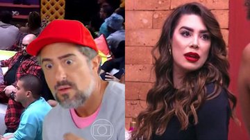 BBB22: No 'Caldeirão', Marcos Mion usa camiseta tirando sarro de Naiara Azevedo - Reprodução/TV Globo