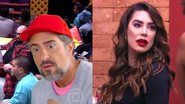 BBB22: No 'Caldeirão', Marcos Mion usa camiseta tirando sarro de Naiara Azevedo - Reprodução/TV Globo