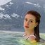 Marina Ruy Barbosa posa de biquíni em piscina chique na Suiça: “Cara da riqueza”
