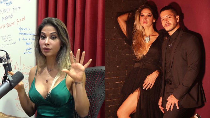 Mayra Cardi diz que Arthur Aguiar é vítima da sociedade: “Foi educado assim” - Instagram