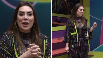 BBB22: Abalada, Naiara Azevedo ameaça desistir: "Não estava preparada" - Reprodução/TV Globo