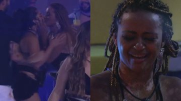 BBB22: Natália beija Maria, tenta beijar Rodrigo e chora ao levar fora - Reprodução/Globo