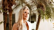 Esposa de Leonardo posa de microvestido branco e bolsa de R$ 20 mil: "Chique" - Reprodução/TV Globo