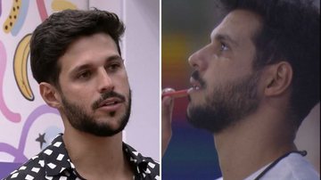 BBB22: Rodrigo surta, vê inimigos imaginários e promete atitude 'kamikaze' - Reprodução/TV Globo