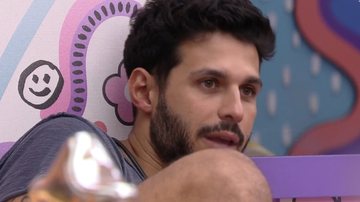 BBB22: Rodrigo sobre indicação de Tiago: “Acha que sou moleque, porr*?” - Reprodução / TV Globo