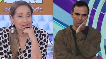 "Pode não tão ruim", alfineta Sonia Abrão ao falar do desempenho de Tadeu Schmidt - Reprodução/TV Globo