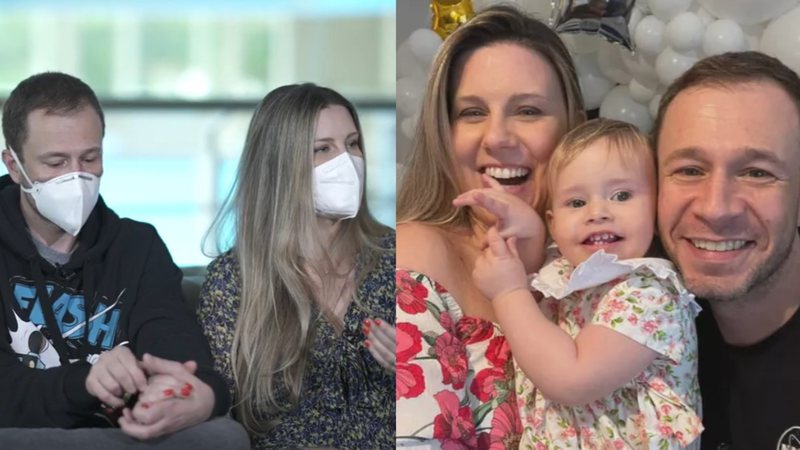 Tiago Leifert detalha tratamento contra câncer raro da filha: "Um passo por vez" - Reprodução / TV Globo