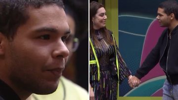 BBB22: Viny estende a mão e impede Naiara de desistir: "Nunca esqueça disso" - Reprodução/TV Globo