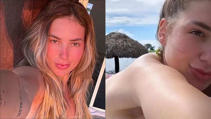 De bumbum para cima, Virginia Fonseca solta alça do biquíni e quase mostra demais - Reprodução/Instagram