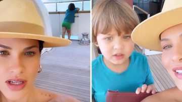 Que situação! Andressa Suita se confunde e troca os filhos no dia do aniversário: "Olha a mãe errando" - Reprodução/Instagram
