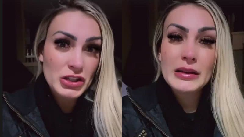 Andressa Urach cai no choro ao relembrar da Igreja e faz apelo direto a Edir Macedo: "Me levou para o inferno" - Reprodução/Instagram