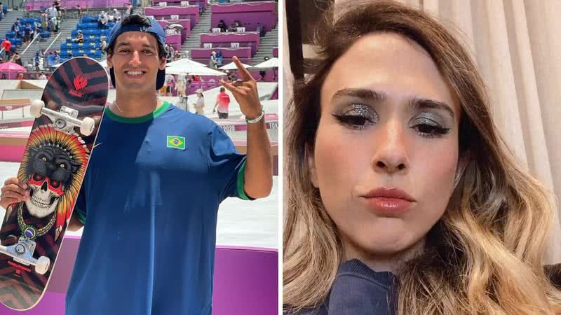 Após primeira medalha para o Brasil, Tatá Werneck mostra Clara Maria com skate e brinca: "2028 ela vai estar lá" - Reprodução/Instagram
