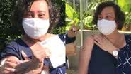 Após vencer a Covid-19 , Bárbara Bruno recebe segunda dose da vacina e celebra: "Sou uma sobrevivente" - Reprodução/Instagram