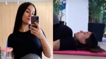 Na reta final da gravidez, Bianca Andrade pega firme na malhação com 38 semanas: "Enquanto o neném não chega" - Reprodução/Instagram