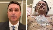 Filho revela que Bolsonaro foi intubado na UTI para evitar broncoaspiração: "Muito líquido" - Reprodução/Instagram