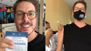 Vacinado contra Covid-19, Fábio Porchat relembra Paulo Gustavo e pede prisão a Bolsonaro: "Ladrão de m*" - Reprodução/Instagram
