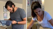 Certinha, Fátima Bernardes pega no batente ao chegar na casa do namorado e promove 'CPI dos lençóis' - Reprodução/Instagram