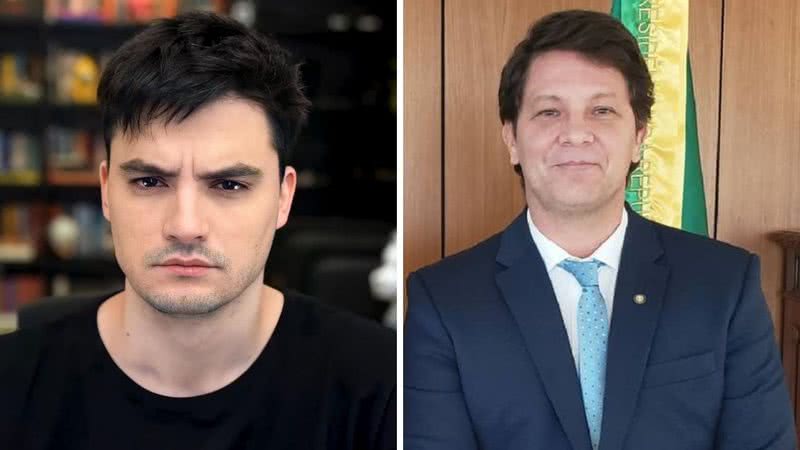 Felipe Neto e o Secretário da Cultura Mário Frias trocam xingamentos: "Fedelho deslumbrado" - Reprodução/Instagram