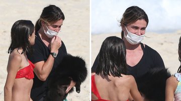 Raridade: Giovanna Antonelli vai à praia com as filhas gêmeas que surgem grandonas aos 10 anos - AgNews