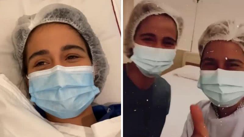 Gravidíssima de gêmeas, Nanda Costa relembra o dia da terceira tentativa da fertilização: "Pague um leve duas" - Reprodução/Instagram