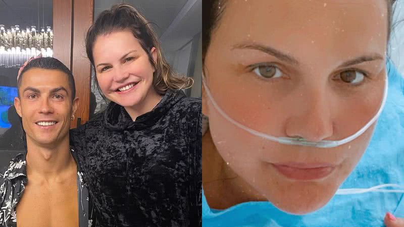 Katia Aveiro, irmã de Cristiano Ronaldo, é internada com pneumonia e Covid-19 - Reprodução/Instagram