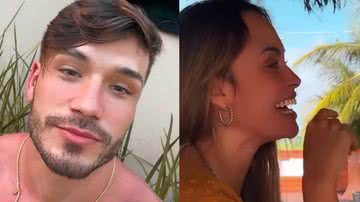 É romance mesmo? Lucas Viana surge admirando a ex-BBB Sarah Andrade e baba: “Esse sorriso” - Reprodução/Instagram