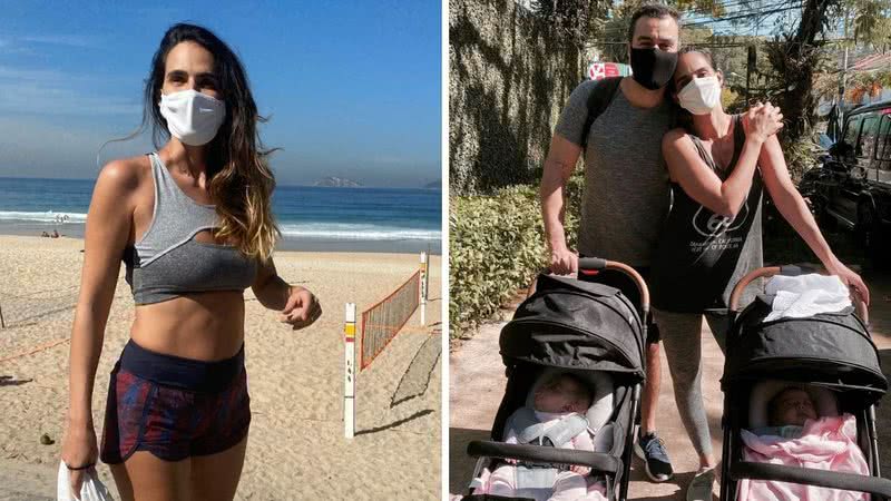 Mãe de gêmeas, Marcella Fogaça confessa cansaço pela maternidade e desabafa: "Puerpério é fo**" - Reprodução/Instagram