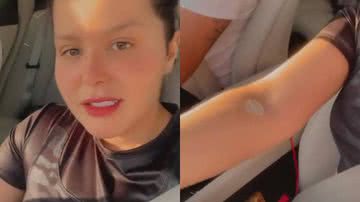Maraisa mostra braço furado após tomar soro na veia para controlar crises de ansiedade: "Isso muda a vida" - Reprodução/Instagram