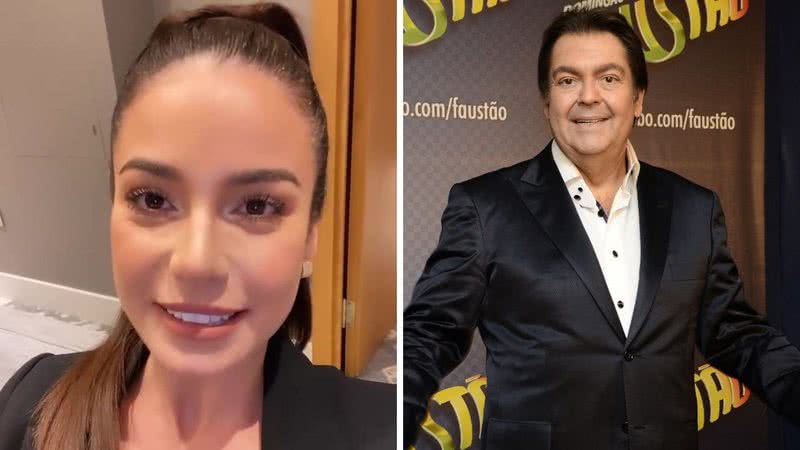 Miss Brasil Julia Gama vai trabalhar com o Faustão na Band: "Oportunidade única" - Reprodução/Instagram/TV Globo/Raphael Dias
