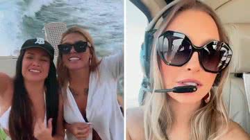 Poderosas! Ex-BBBs Carla Diaz, Juliette Freire e Pocah fazem passeios de helicóptero e barco: "Irmãs" - Reprodução/Instagram