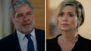 O empresário se fingirá de bom moço e será surpreendido pela esposa no final da trama; confira - Reprodução/TV Globo