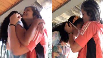 Samara Felippo emociona ao protagonizar primeiro abraço na primogênita pós-Covid-19: “Meu amor” - Reprodução/Instagram