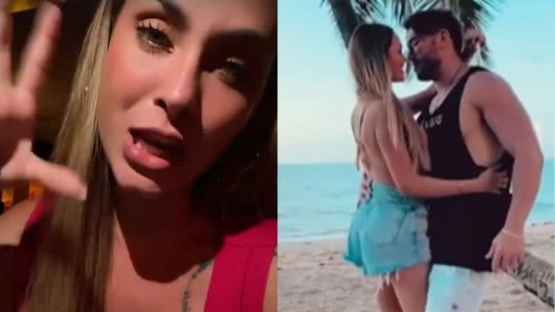 Apaixonadíssima, ex-BBB Sarah Andrade revela começo de namoro com Lucas Viana: "Eu que beijei ele" - Reprodução/Instagram