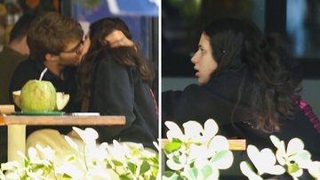 Sophia Raia é flagrada trocando beijos na primeira aparição em público com o namorado - AgNews