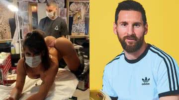 Virou moda? Miss Bumbum Suzy Cortez faz tatuagem anal em homenagem a Messi: "Ele vai querer ver" - Divulgação/Instagram