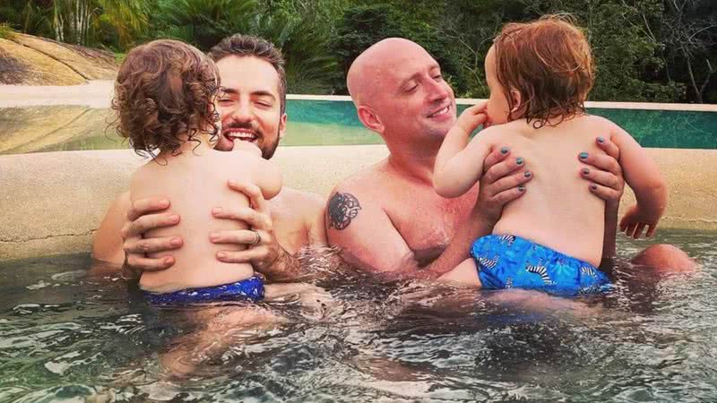 Há um mês do aniversário dos filhos, Thales Bretas se emociona com falta de Paulo Gustavo: "Irreparável" - Reprodução/Instagram