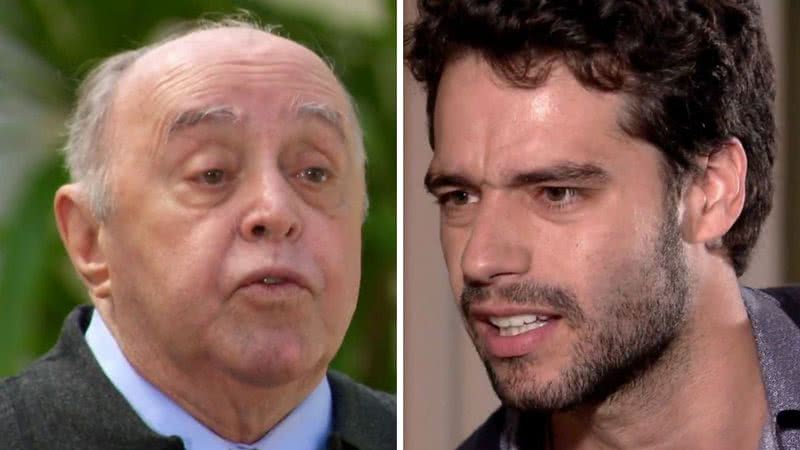 O ricaço mexerá no testamento e anunciará que mudou seu principal herdeiro; confira - Reprodução/TV Globo