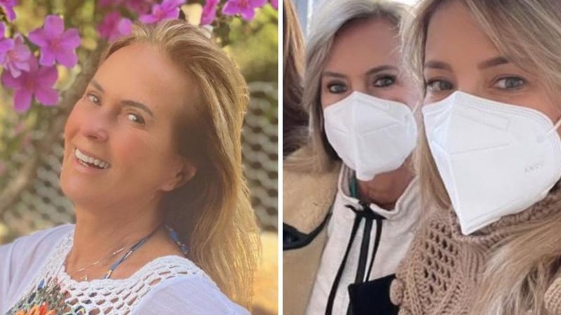 Ticiane Pinheiro e as irmãs apoiam a mãe após cirurgia para retirada de câncer: "Guerreira" - Reprodução/Instagram