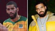 Atleta brasileiro virou assunto nas redes sociais após associá-lo ao cantor internacional; compare - Reprodução/Instagram