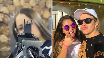 Irmã de Whindersson Nunes surge atirando em posts nas redes sociais: "Me sentindo adorável" - Reprodução/Instagram