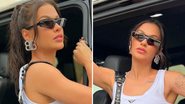 Esposa de Gusttavo Lima desce de carro blindado com shortinho e regate sem sutiã: "Perfeita" - Reprodução/Instagram