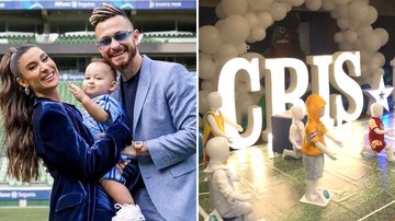 Bianca Andrade fecha estádio de futebol para celebrar um ano do filho: "Dono por um dia" - Reprodução/Instagram