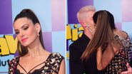 Saidinha! Camilla Queiroz puxa Klebber Toledo e dá beijão ao chegar em festa com look curtíssimo - AgNews