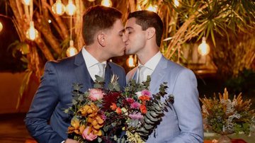 Jornalistas da Globo se casam em cerimônia luxuosa para 200 convidados: "Viva o amor" - Reprodução/ Adriane Carolina Fotografia