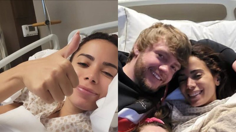 Cirurgia de Anitta é realizada com sucesso e cantora se recupera no hospital - Reprodução/Instagram