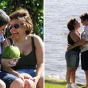 Claudia Rodrigues é flagrada aos beijos com a namorada me passeio romântico; veja fotos - AgNews